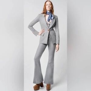 SMYTHE 3-Piece Pinstripe Suit Set Size 10/12